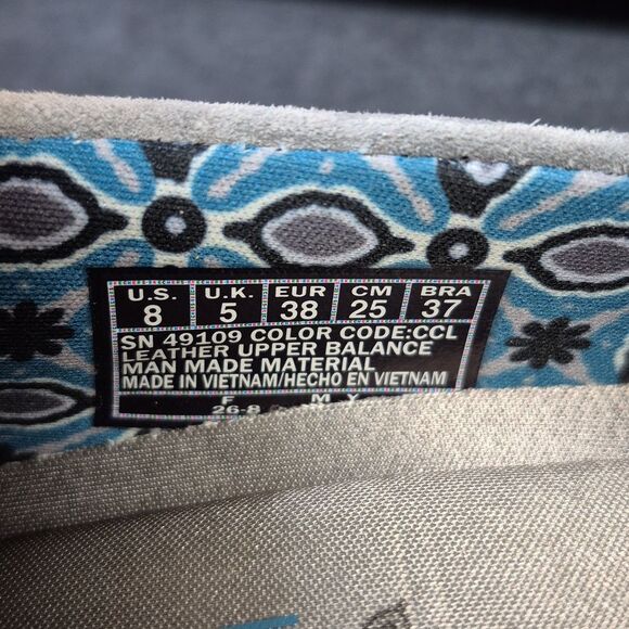 Skechers 8 Grey Suede Leather Bikers Expressway Pull On Flats Sneakers - New - Picture 5 of 7